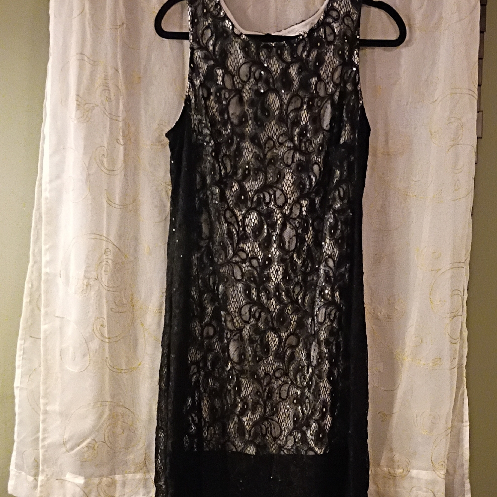 Nine West Black Lace Dress